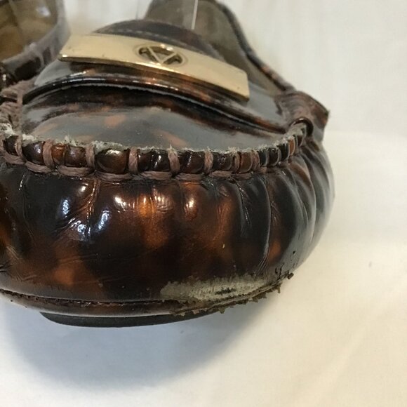 Vionic Syndey Patent Leather Tortoiseshell Loafer  Size 10 - Picture 9 of 12